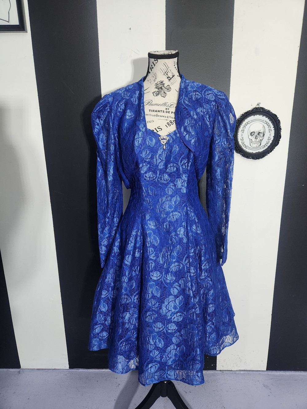 2 Piece Pinup Dress Set - Picture 6 of 9